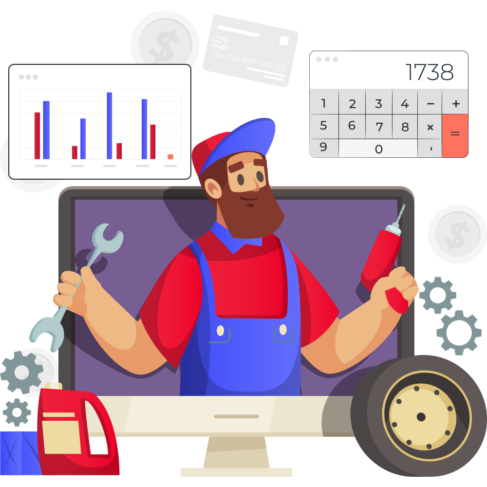 Spare parts tracking system