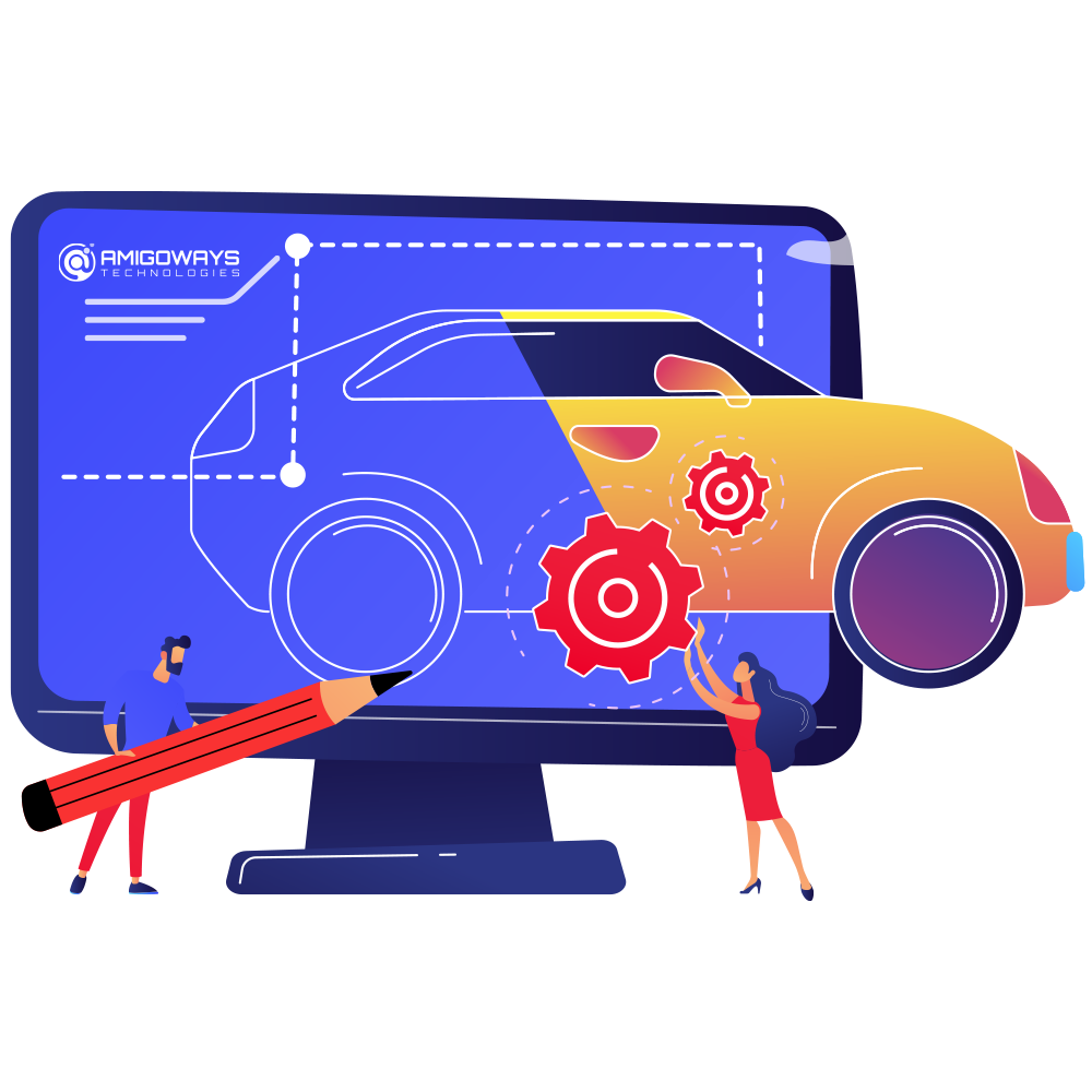 Automotive business website design