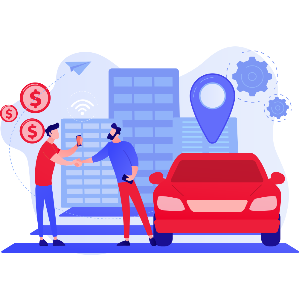Automotive DMS dashboard