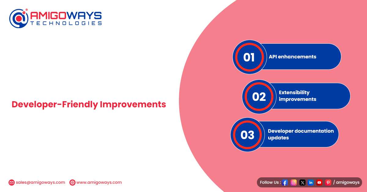 Developer-Friendly Improvements