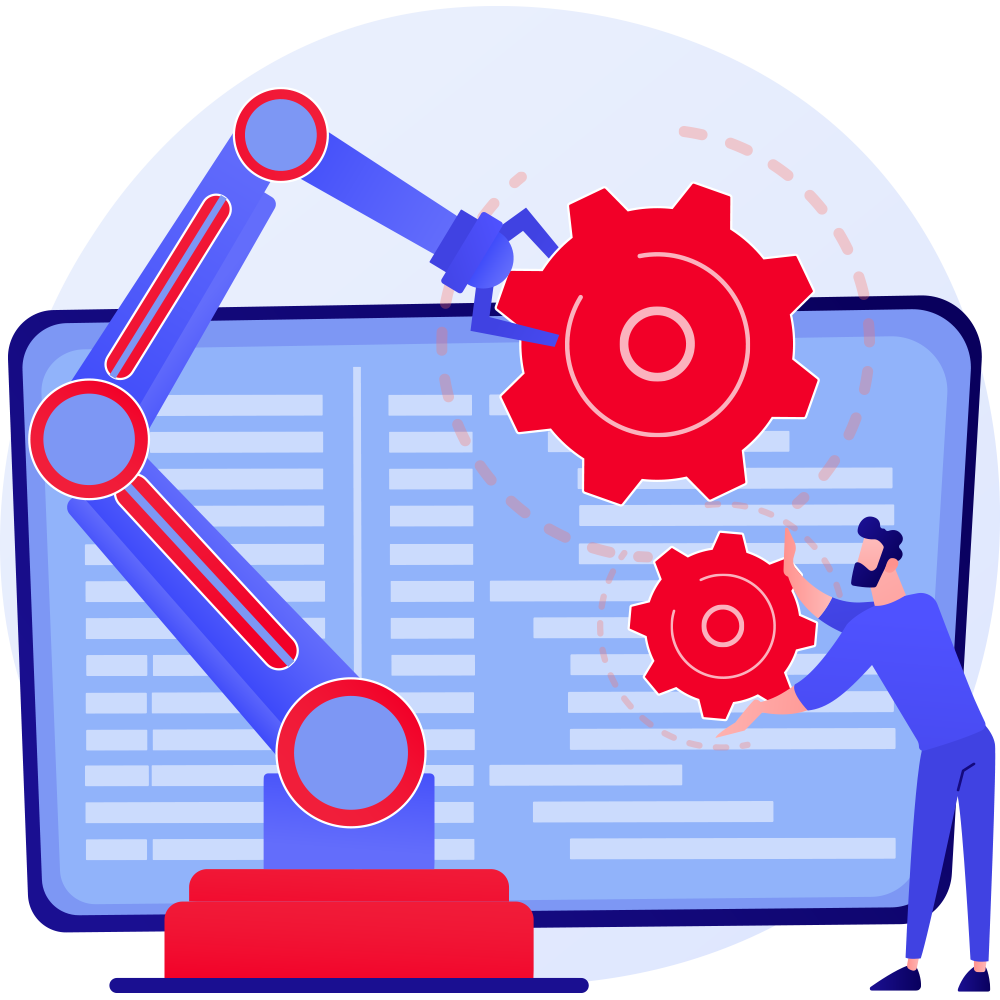 Factory workflow software interface