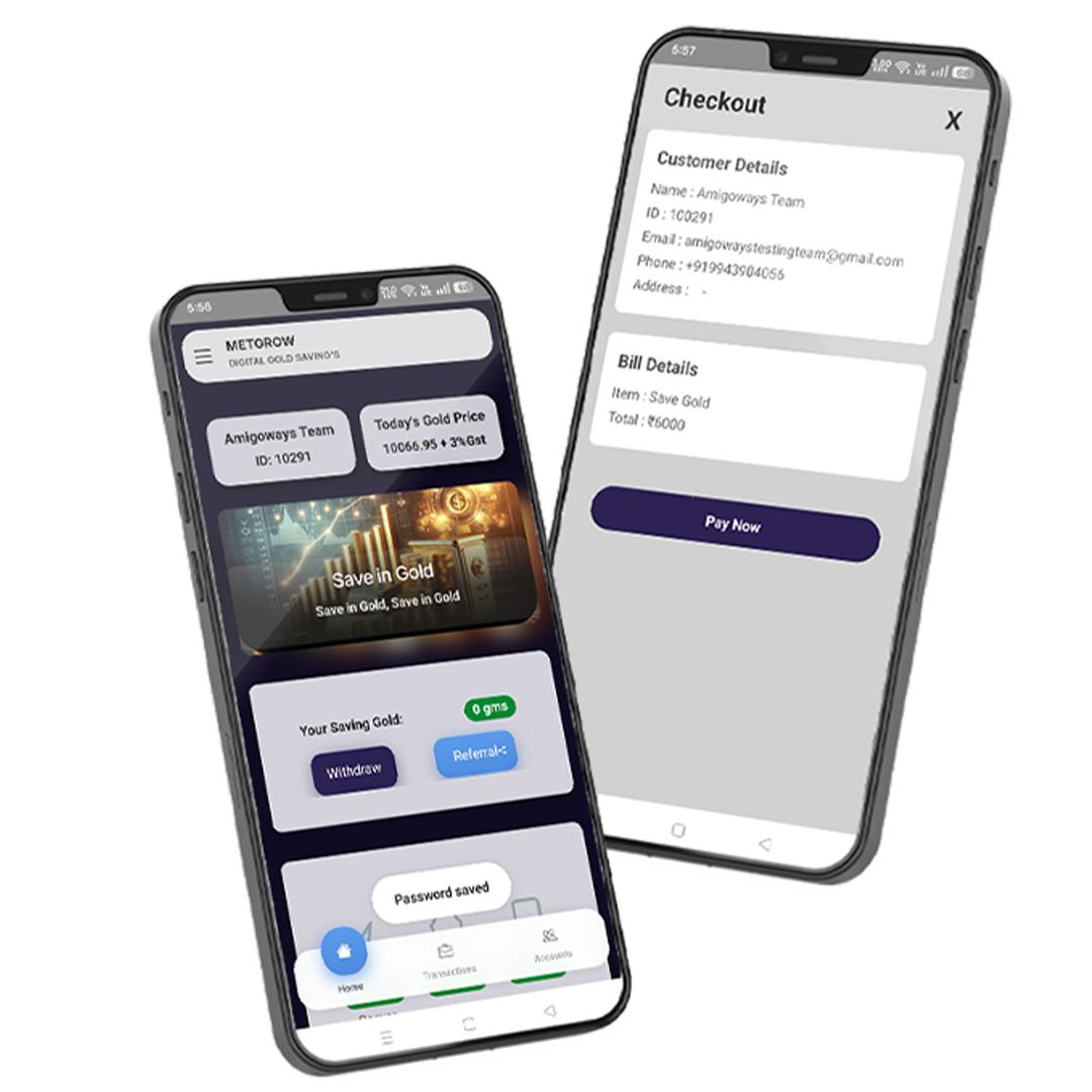 Metgrow App Screen