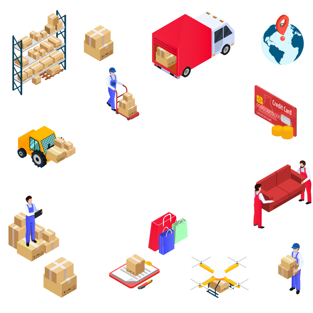 all in one digital supply chain logistics back 1
